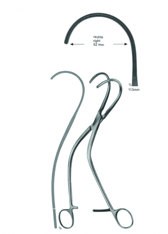 Atraumata Aorta-Anastomosis Clamps